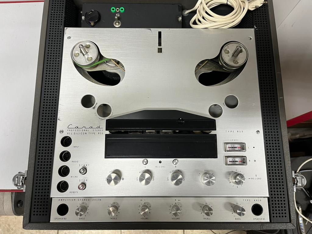 Magnétophone CARAD Professional Stereo R59 - vintage - 60/70, Enlèvement, Magnétophone