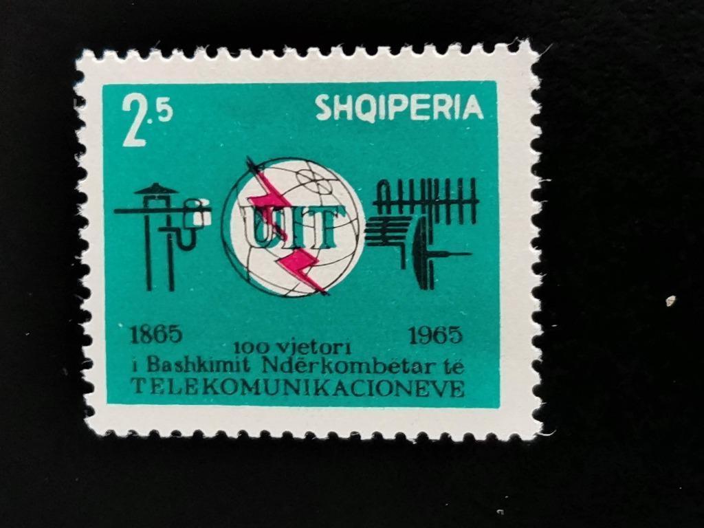 Albanie 1965 - telecommunicatie **, Ophalen of Verzenden, Overige landen, Postfris