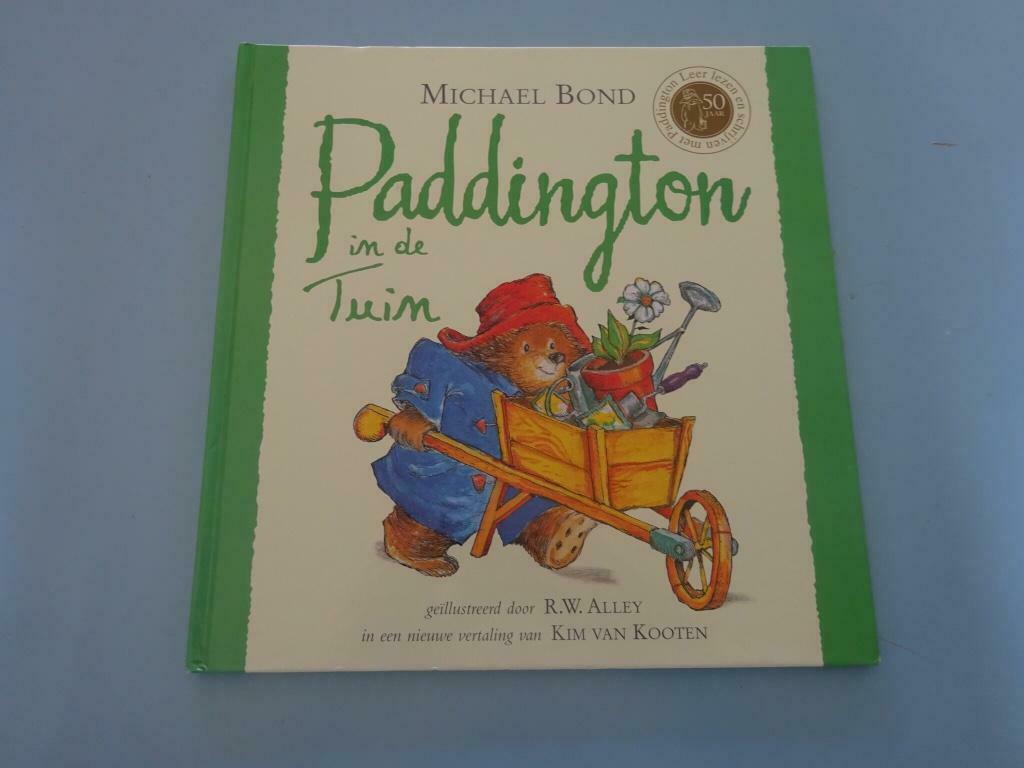 Paddington in de tuin ( Michael Bond ) prentenboek groot, Gelezen, Jongen of Meisje, Voorleesboek, 4 jaar