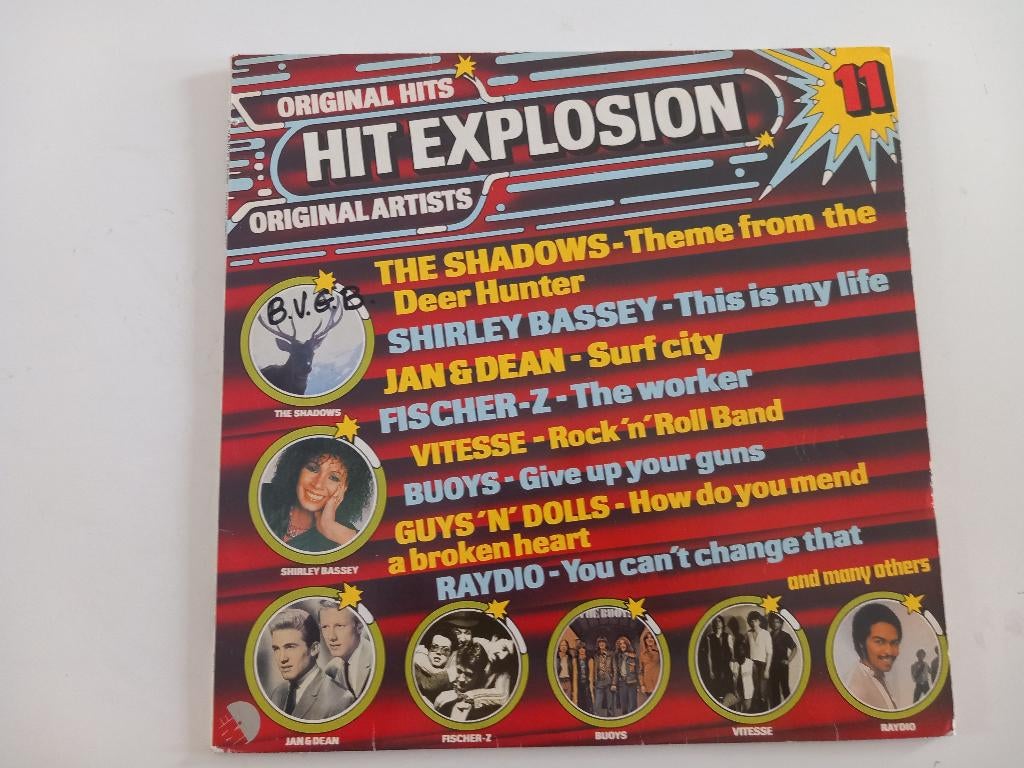 Vinyl LP Hit Explosion 11 Classic Rock Pop Soul Funk, Cd's en Dvd's, Ophalen of Verzenden, 12 inch, Pop