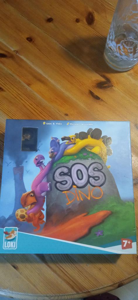 Jeu de société SOS DINO, Enlèvement, Neuf