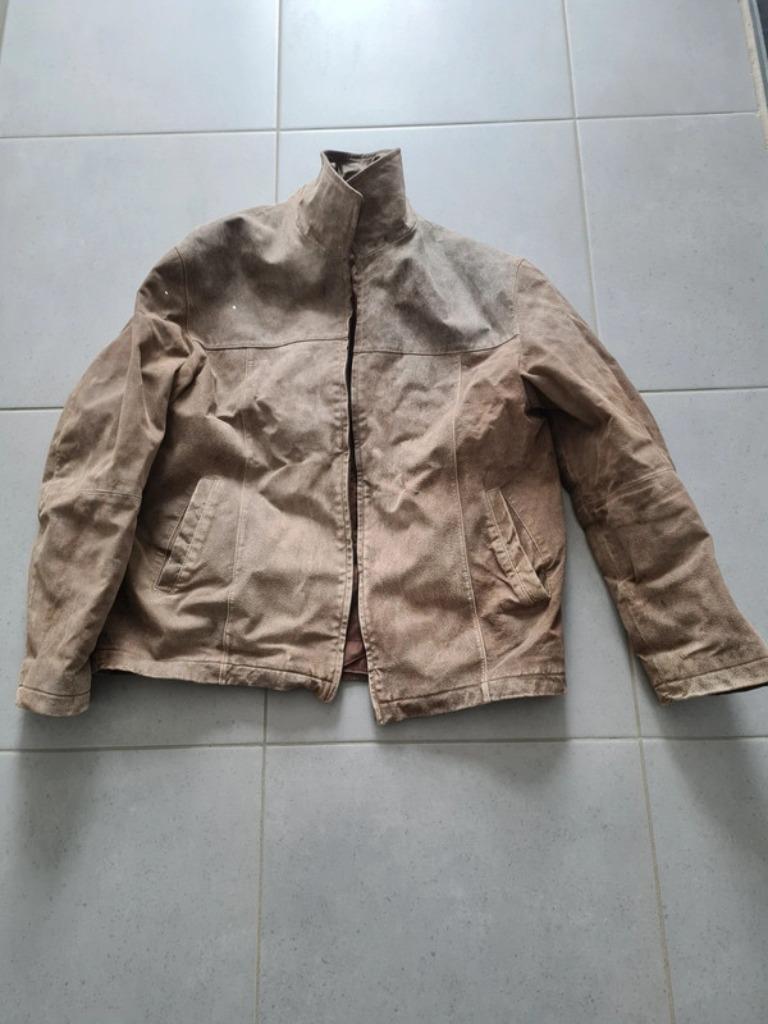 Veste Cuir Top Gun/Moto. L., Enlèvement ou Envoi, Seconde main, Manteau | cuir, Angelo Litrico