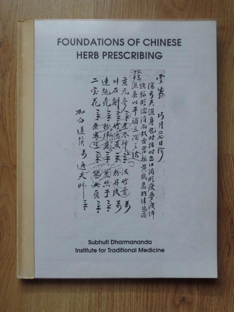 Foundations of Chinese Herb Prescribing - TCM, Livres, Santé, Diététique & Alimentation, Enlèvement ou Envoi, Utilisé, Plantes et Alternatives