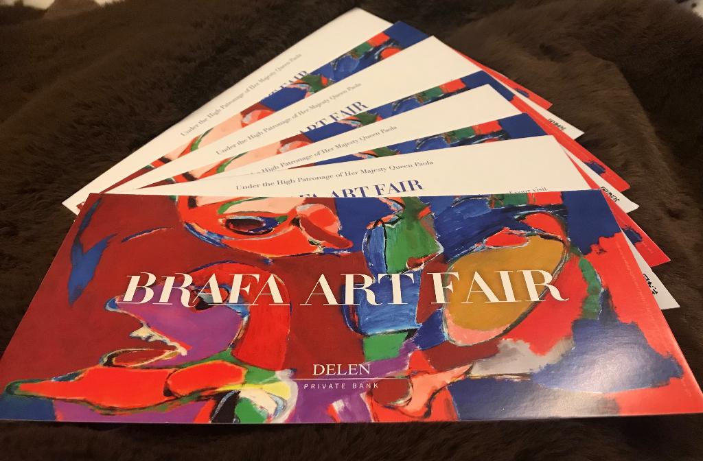 BRAFA Entrées 25/01-01/02 ✅✅Envoi mail/WhatsApp/conversation, Trois personnes ou plus, Janvier, Plusieurs jours