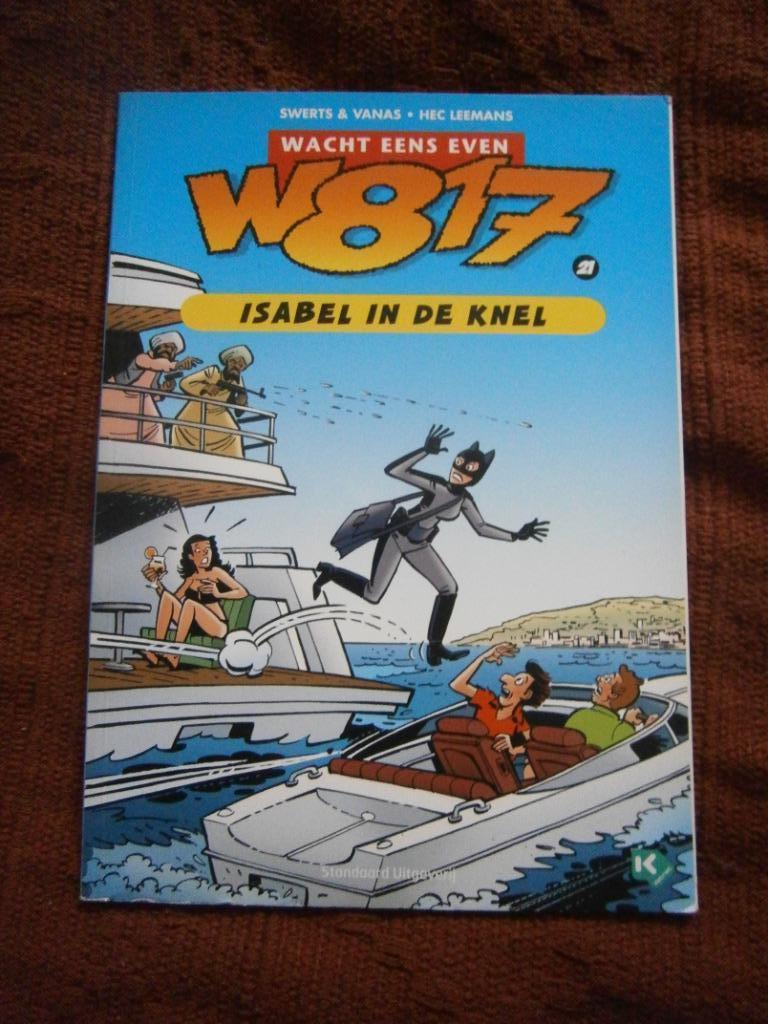 W817, Boeken, Ophalen, Eén stripboek, Zo goed als nieuw, Swerts &Vanas, Hec Leemans