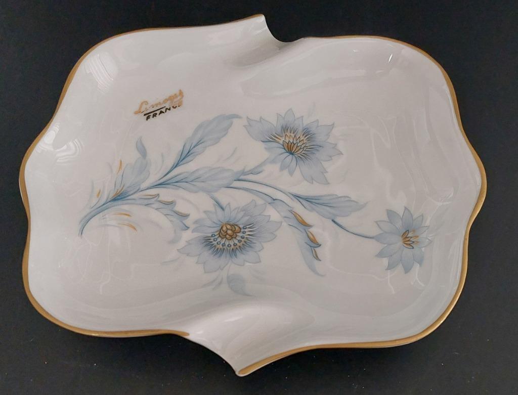 Limoges France - Cendrier en porcelaine, Enlèvement ou Envoi, Comme neuf, Porcelaine, Autres types