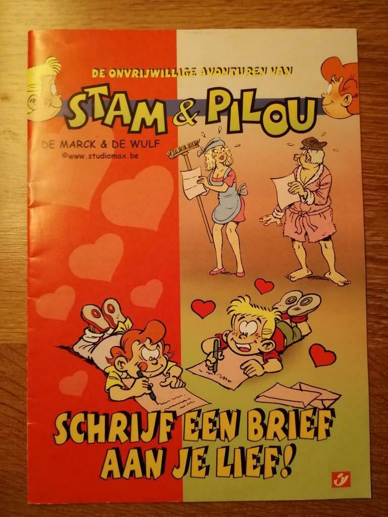 De onvrijwillige avonturen van Stam & Pilou, Enlèvement ou Envoi, Une BD, Utilisé, De Marck & De Wulf