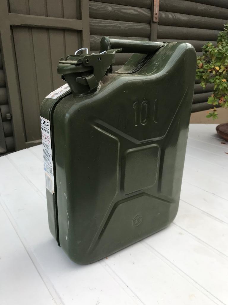 Jerrycan, Ophalen of Verzenden, Gebruikt