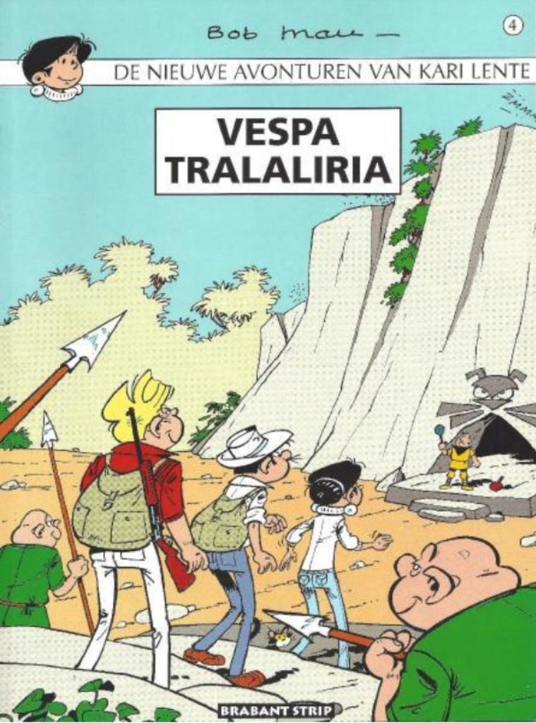 Kari Lente (Brabant Strip) 4: Vespa Tralaliria.    Hardcover, Boeken, Eén stripboek, Ophalen of Verzenden, Nieuw, Bob Mau