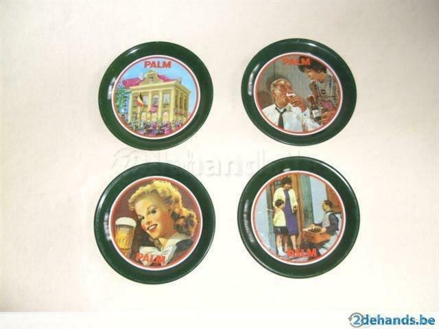 setje onderzetters /4 retro palm bier /, Utilisé