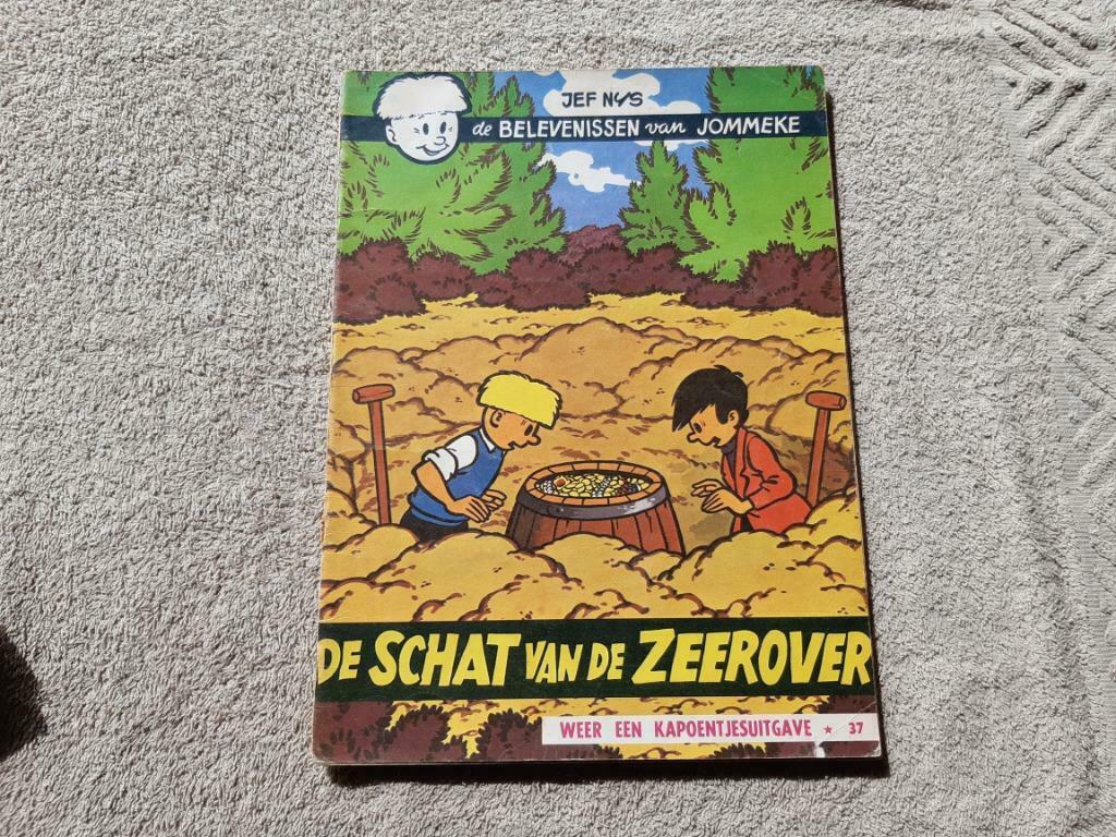 Jommeke.37.De schat van de zeerover., Boeken, Stripverhalen, Eén stripboek, Ophalen of Verzenden, Gelezen
