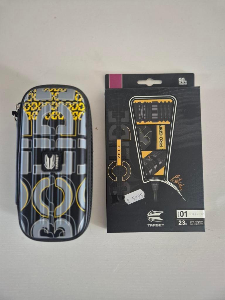 Target darts Bolide void 1, 23 gram Swiss points + zakje, Sport en Fitness, Darts, Ophalen, Pijlen