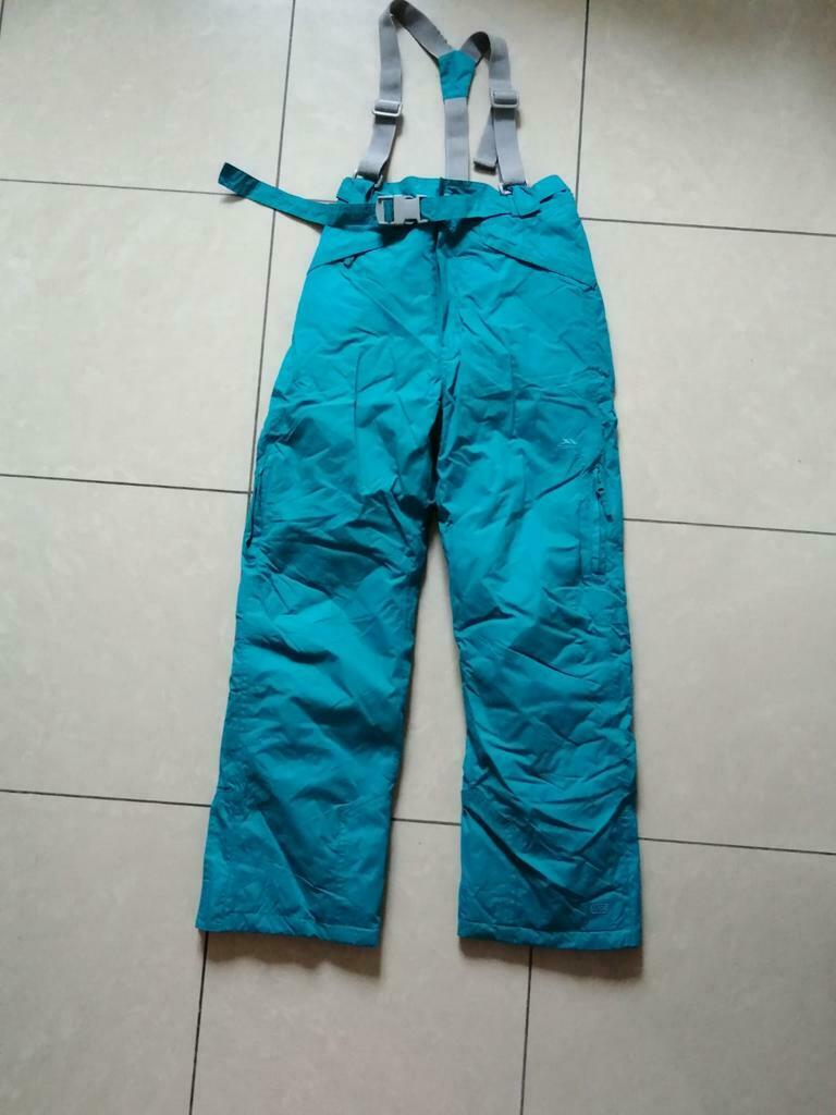 Blauwe kinder skibroek Tresspass T152 goede kwaliteit, Ophalen, Zo goed als nieuw, Ski