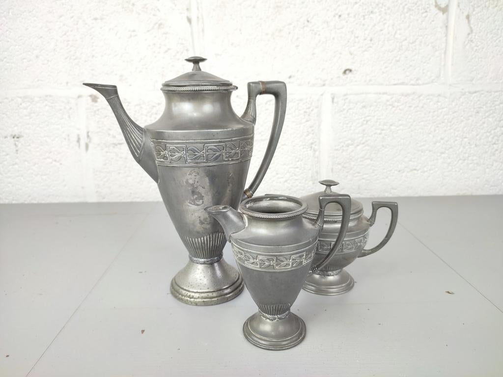 Antiek theeservies Gerhardi & Co 1814, Ophalen of Verzenden