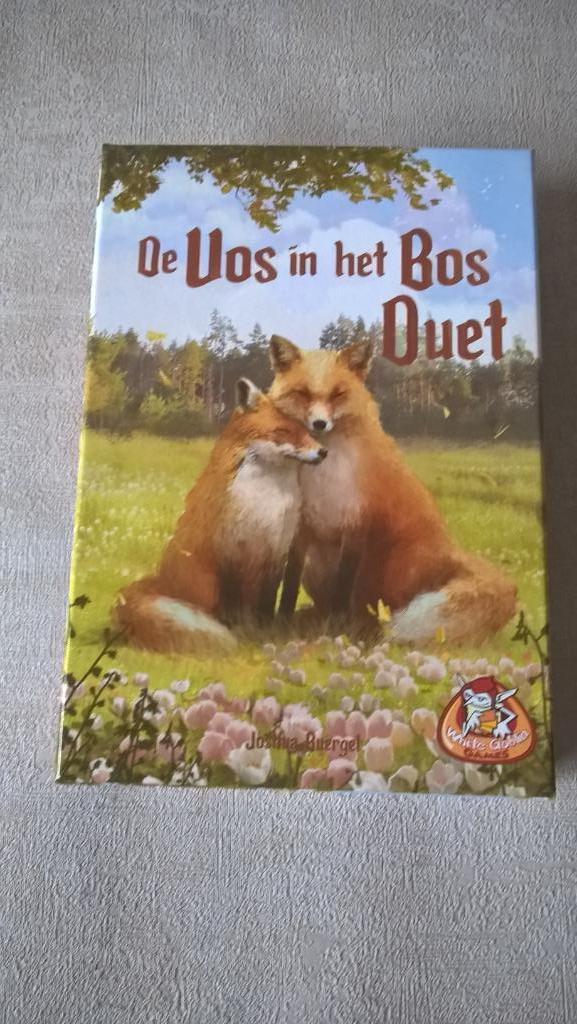 De vos in het bos duet, Hobby en Vrije tijd, Een of twee spelers, Ophalen, Zo goed als nieuw, White Goblin Games