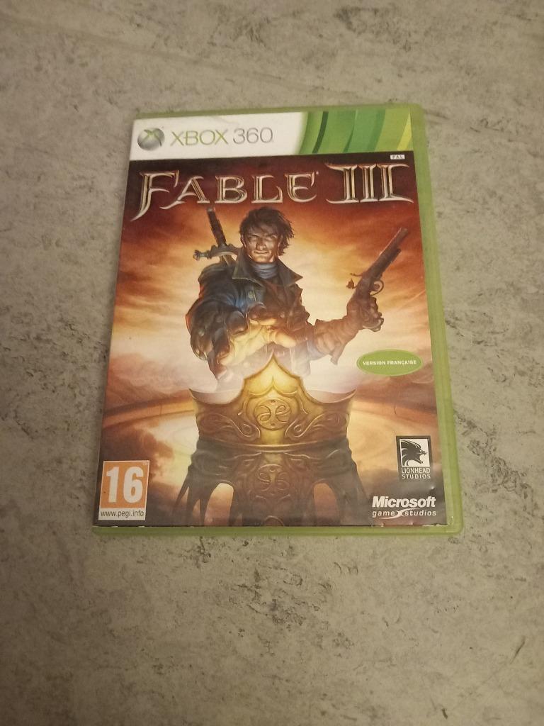 Jeu xbox 360 "FABLE 3 ", Enlèvement, Comme neuf, Jeu de rôle (Role Playing Game), Online
