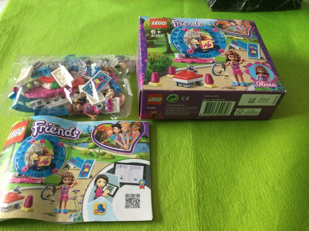 Lego friends 41383 hamster DA, Ophalen of Verzenden, Zo goed als nieuw, Lego