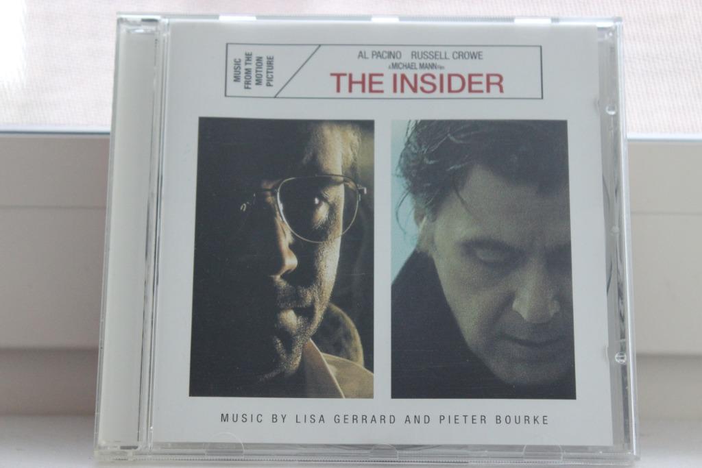 CD SOUNDTRACK THE INSIDER, Ophalen of Verzenden