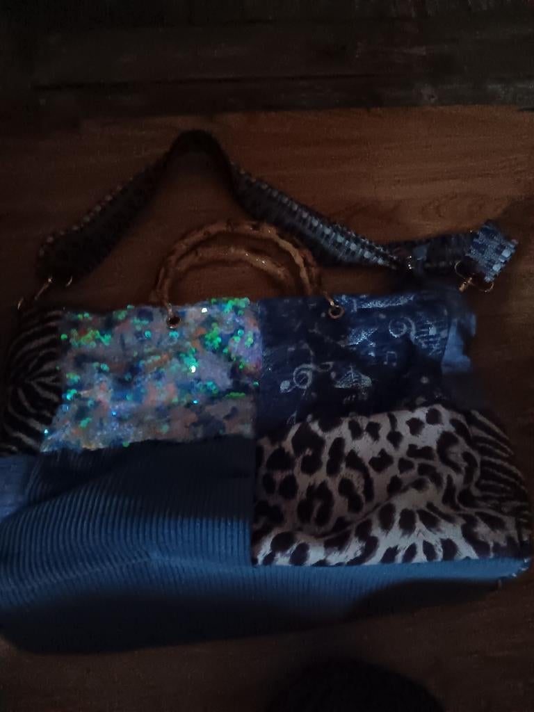 Sac à main bleu, Enlèvement ou Envoi, Comme neuf, Bleu, Sac à main