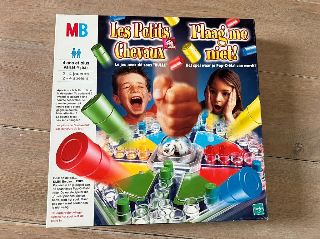 Spel Plaag me niet! van MB & Hasbro, Enlèvement ou Envoi, Utilisé, MB