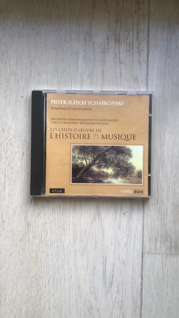 Cd Piotr Ilitch Tchaïkovski., Enlèvement, Comme neuf