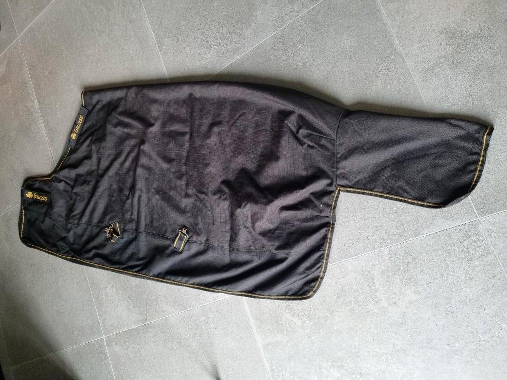 Bucas Irish Turnout Extra 300gr-135/185, Dieren en Toebehoren, Ophalen of Verzenden, Gebruikt, Deken