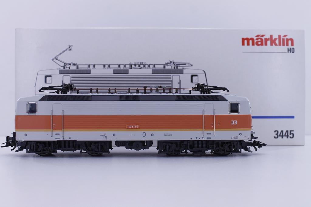 Marklin 3445 HO BR 143 DR, Hobby & Loisirs créatifs, Trains miniatures | HO, Comme neuf, Locomotive, Märklin, Analogique, Enlèvement ou Envoi