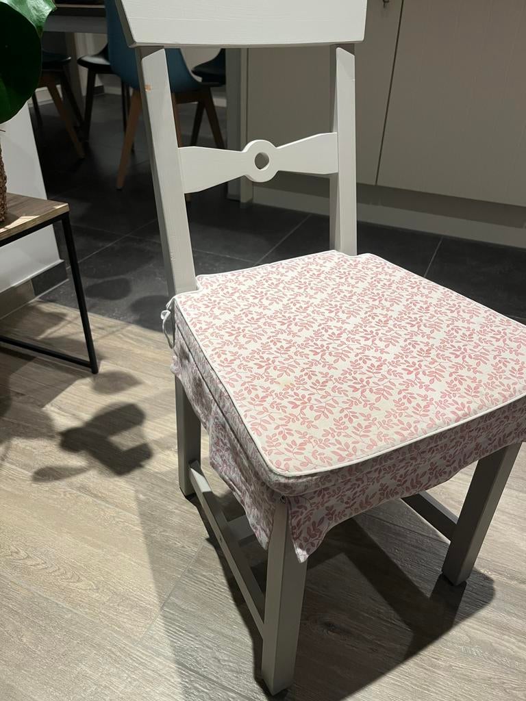IKEA HAUGA stoel met kussen 5 stuks, Enlèvement