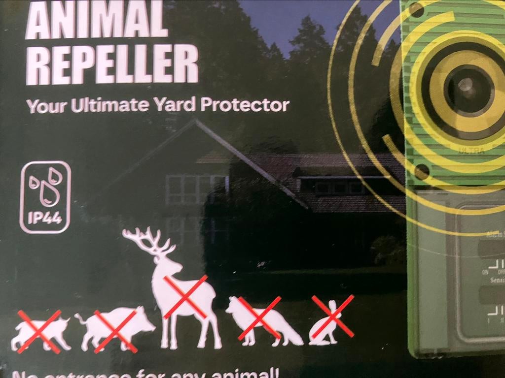 Verjaagtoestel voor vos.marters everzwijn konijn ree hert., Animaux & Accessoires, Volatiles | Accessoires, Neuf, Enlèvement ou Envoi