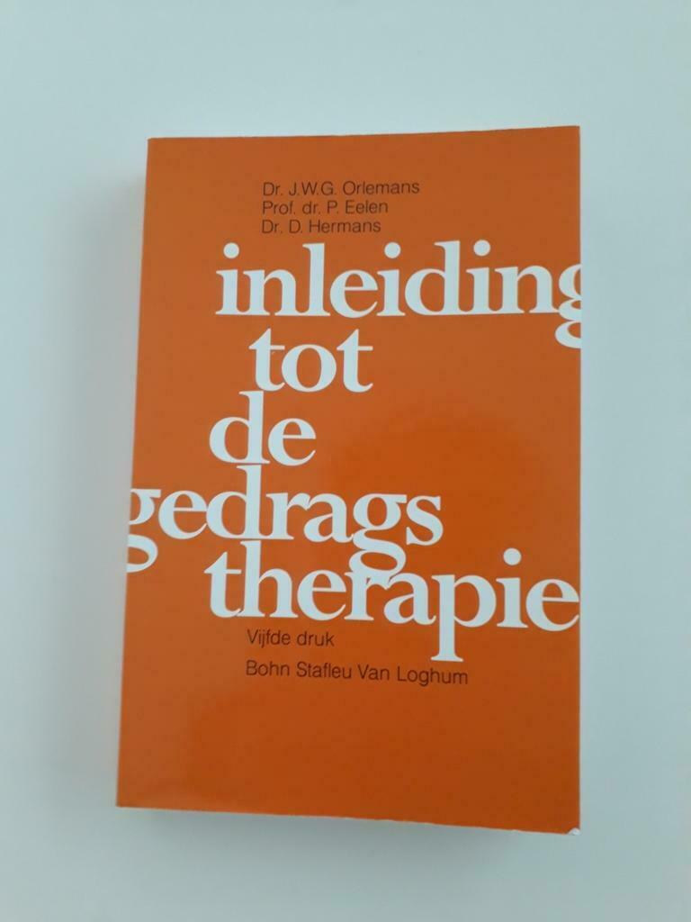 H. Orlemans - Inleiding tot de gedragstherapie, Boeken, Ophalen of Verzenden
