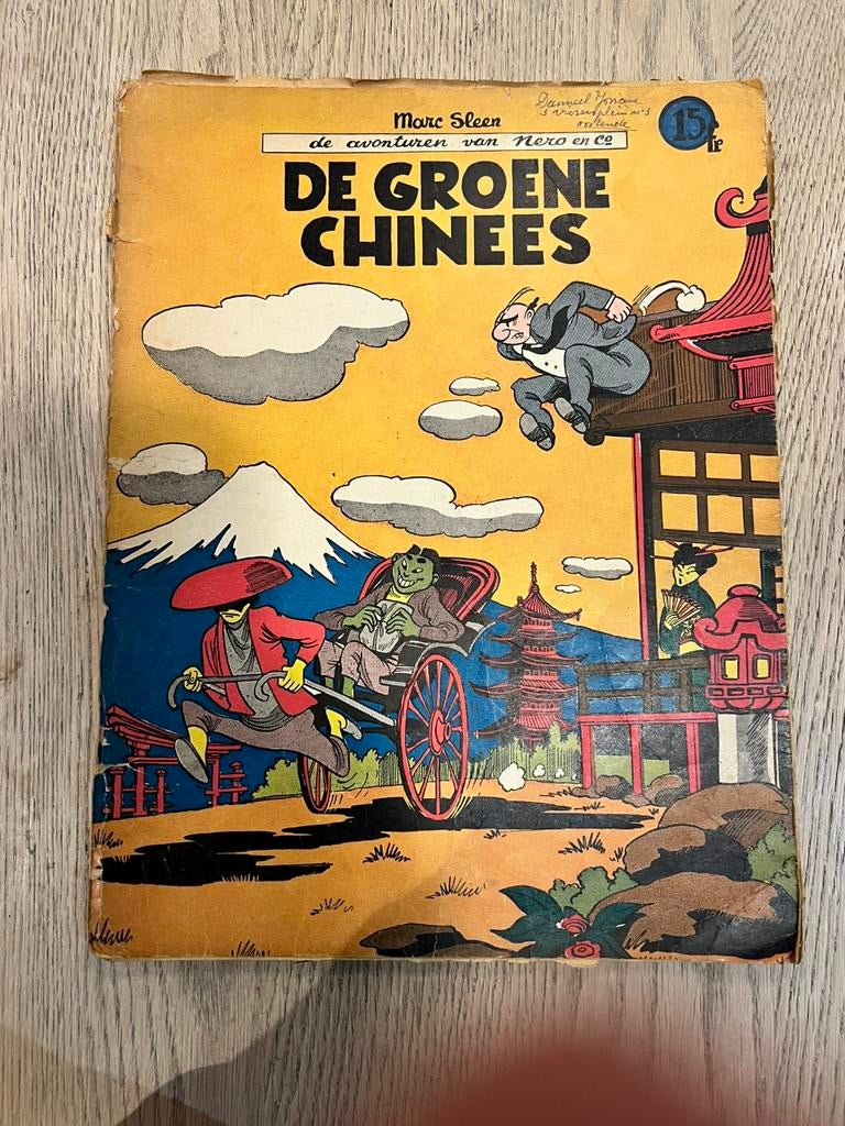 De avonturen van Nero - De groene Chinees, Boeken, Eén comic, Ophalen of Verzenden, Gelezen