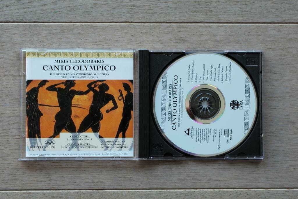 theodorakis canto olympico, Ophalen of Verzenden, Overige formaten