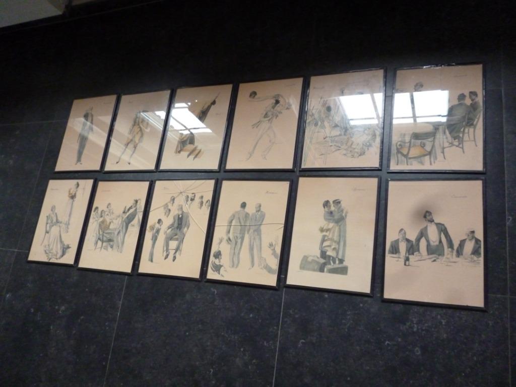 12 dessins Massonet dessins couleurs Champagne, Enlèvement