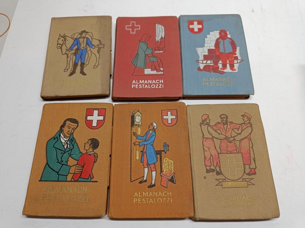 Almanach petalozzi 1946 tot 1951, Antiek en Kunst, Ophalen of Verzenden