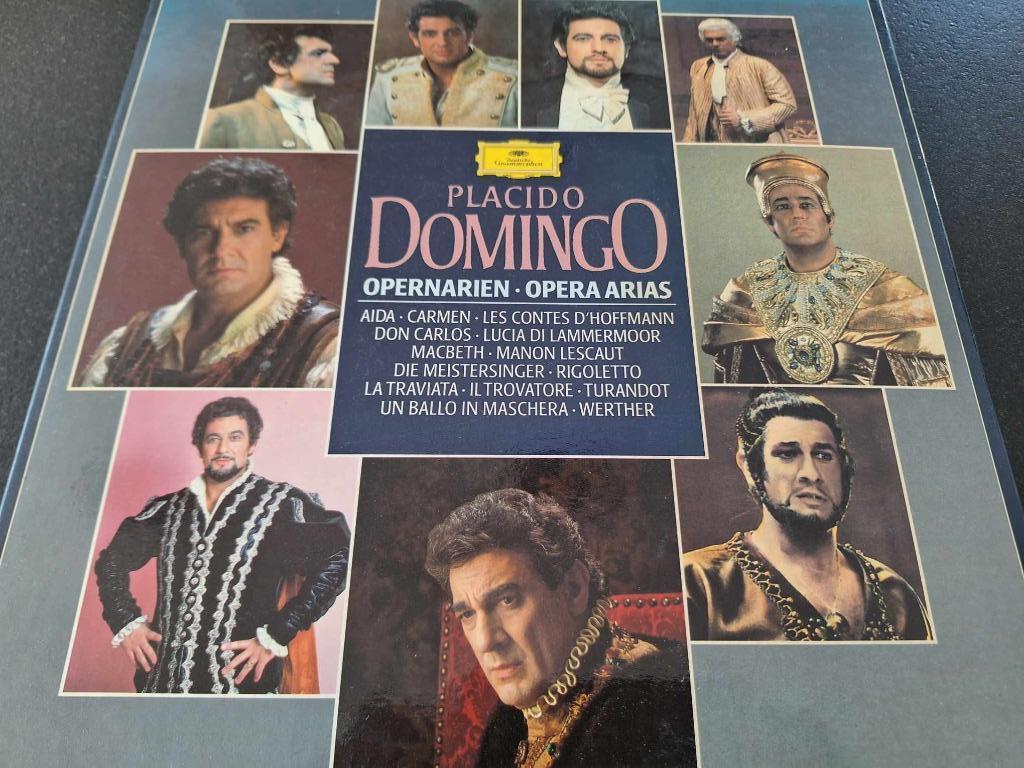 Placido Domingo - Opernarien / Opera Arias Box 3 x Lp's, Gebruikt, Opera of Operette, Ophalen of Verzenden, 12 inch