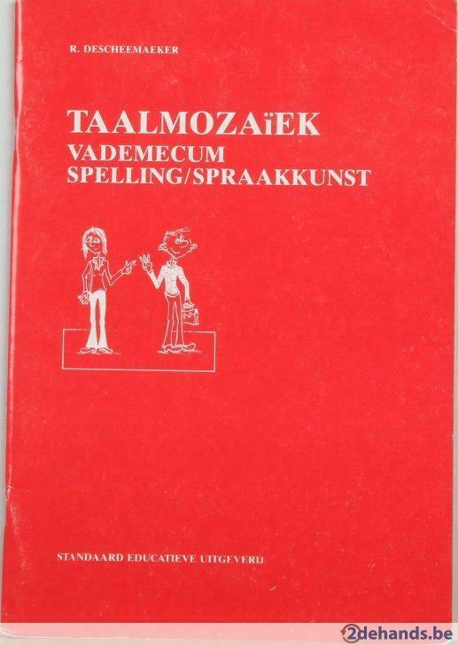 Taal mozaïk vademecum spelling/spraakkunst, Ophalen of Verzenden, Gelezen