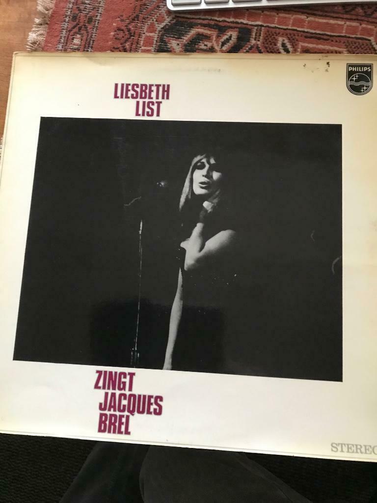 LP  Liesbeth  List  /  Zingt  Jacques Brel, Cd's en Dvd's, Ophalen of Verzenden, Gebruikt