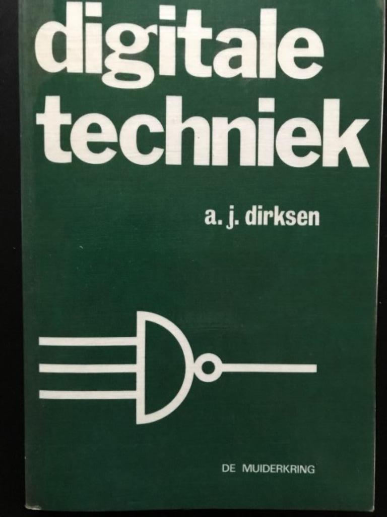 Digitale techniek, A.J. Dirksen, De Muiderkring, Ophalen of Verzenden, Zo goed als nieuw, A.j. dirksen, Overige wetenschappen