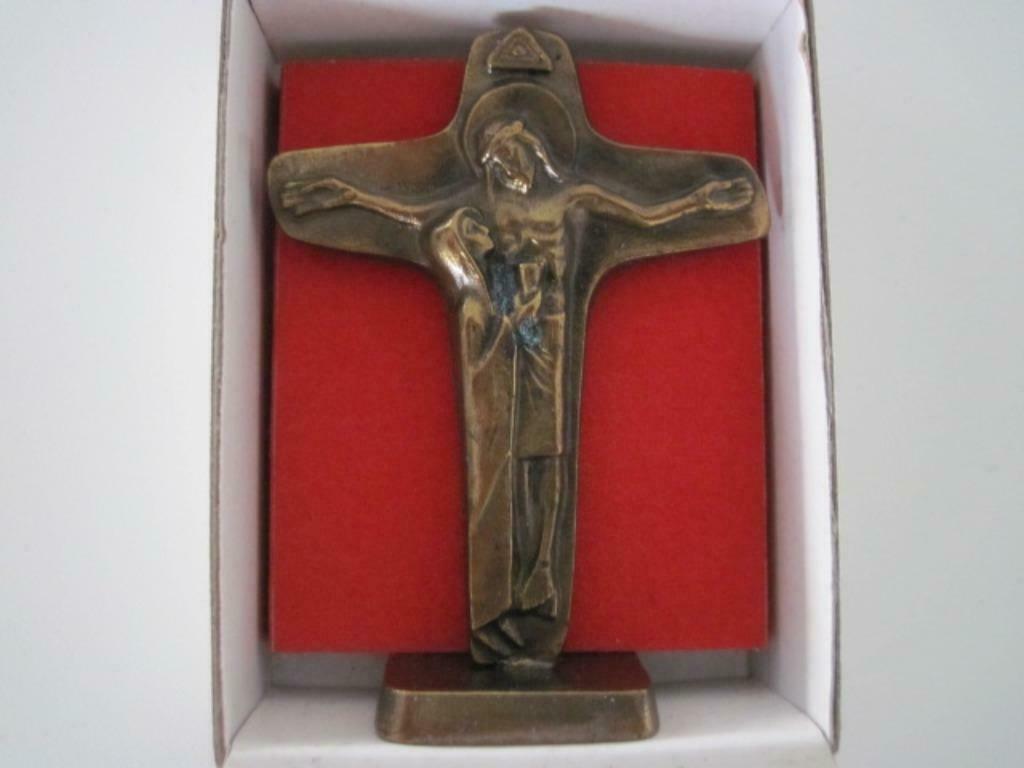 kruisje in een doosje, Antiek en Kunst, Antiek | Religieuze voorwerpen, Ophalen of Verzenden