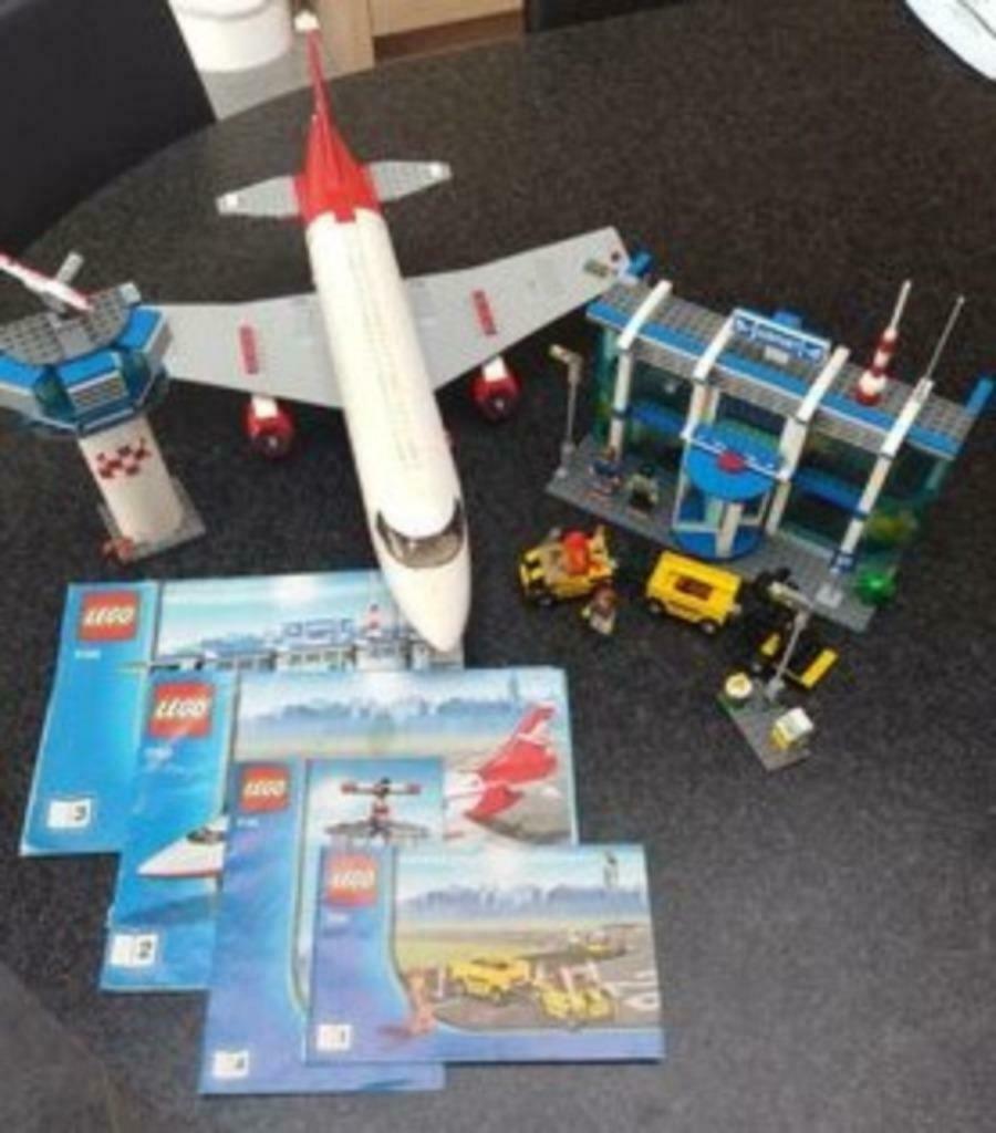 Lego 3182 luchthaven, Ophalen, Gebruikt, Complete set, Lego