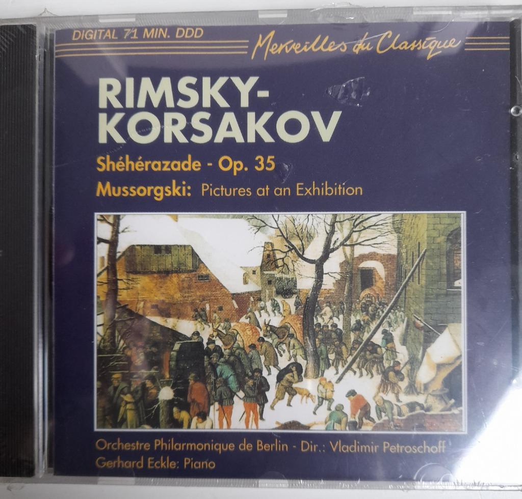 CD Rimsky-Korsakov en Mussorgsky, 71min, Met libretto, Ophalen of Verzenden, Romantiek, Nieuw in verpakking