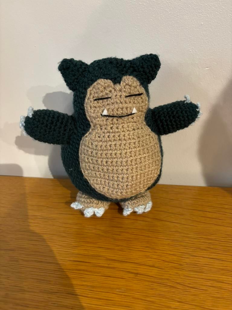 Pokémon Ronflex, Ectoplasma, Rondoudou en crochet, Enlèvement ou Envoi, Neuf, Crochet