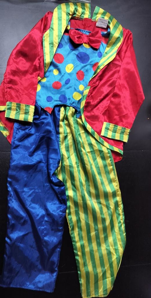 Clownspak maat 110, Kinderen en Baby's, Carnavalskleding en Verkleedspullen, Ophalen, Gebruikt, 110 t/m 116, Jongen of Meisje