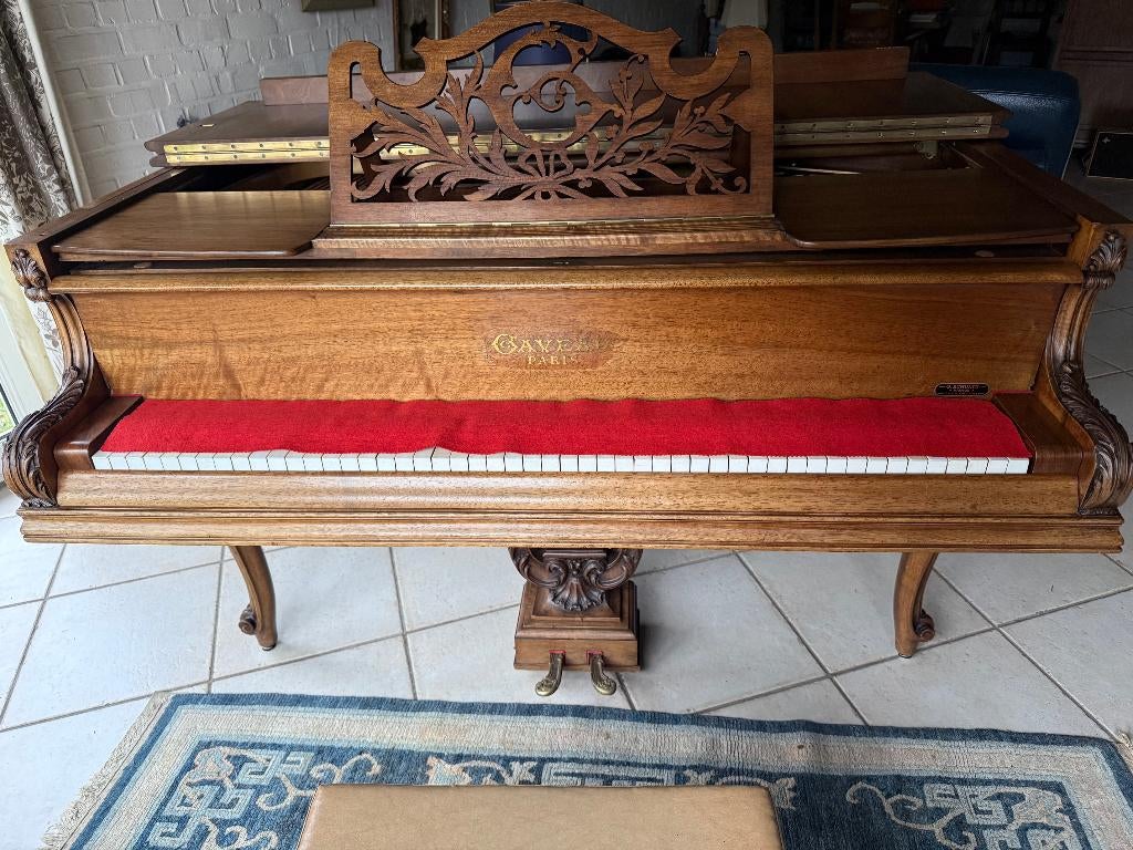 Piano Gaveau 1/4 palissandre  -ESNEUX-, Musique & Instruments, Enlèvement, Utilisé, Autres couleurs, Piano