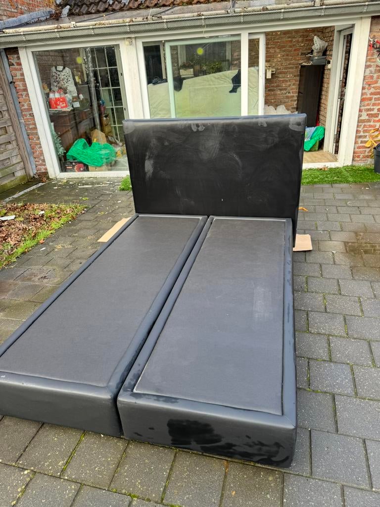 boxspring 140x200, Ophalen, Zo goed als nieuw