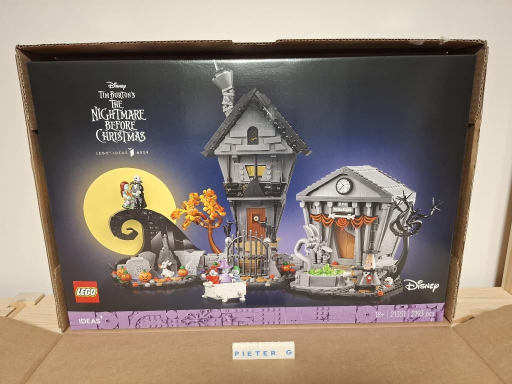 21351 - Lego The Nightmare Before Christmas - Nieuw & Sealed, Ophalen of Verzenden, Nieuw, Complete set, Lego