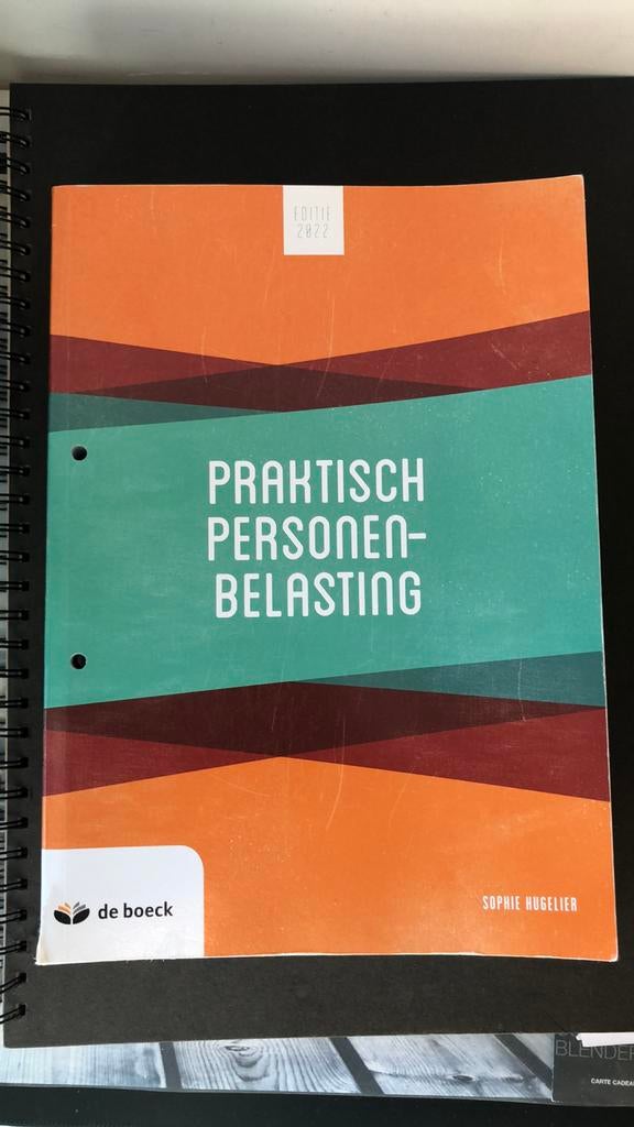 Praktisch personenbelasting 2022, Boeken, Ophalen of Verzenden, Zo goed als nieuw, Nederlands