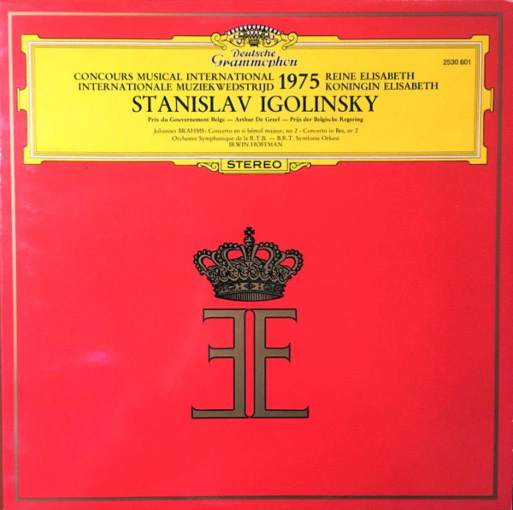 Koningin Elisabethwedstrijd, STANISLAV IGOLINSKY, piano 1975, Cd's en Dvd's, Ophalen, Zo goed als nieuw, Romantiek, 12 inch