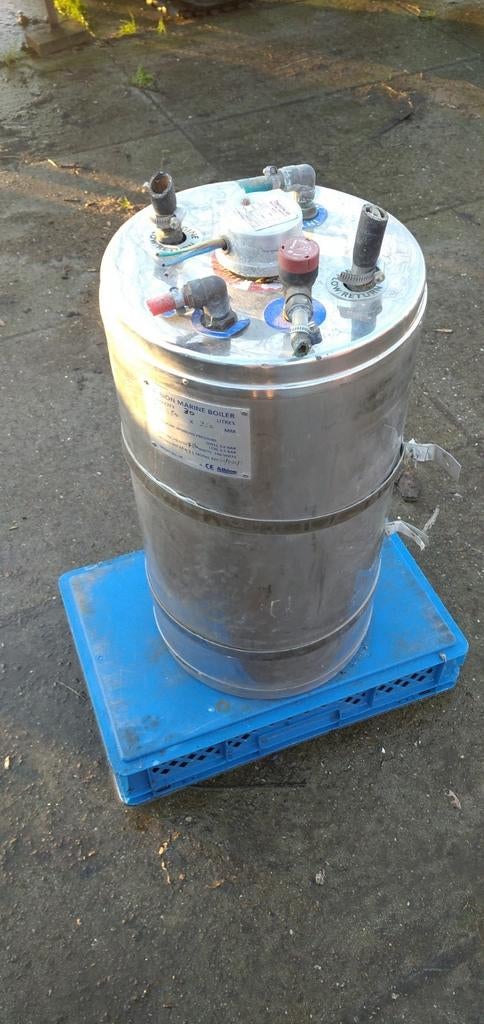Albion boiler, Ophalen, Gebruikt