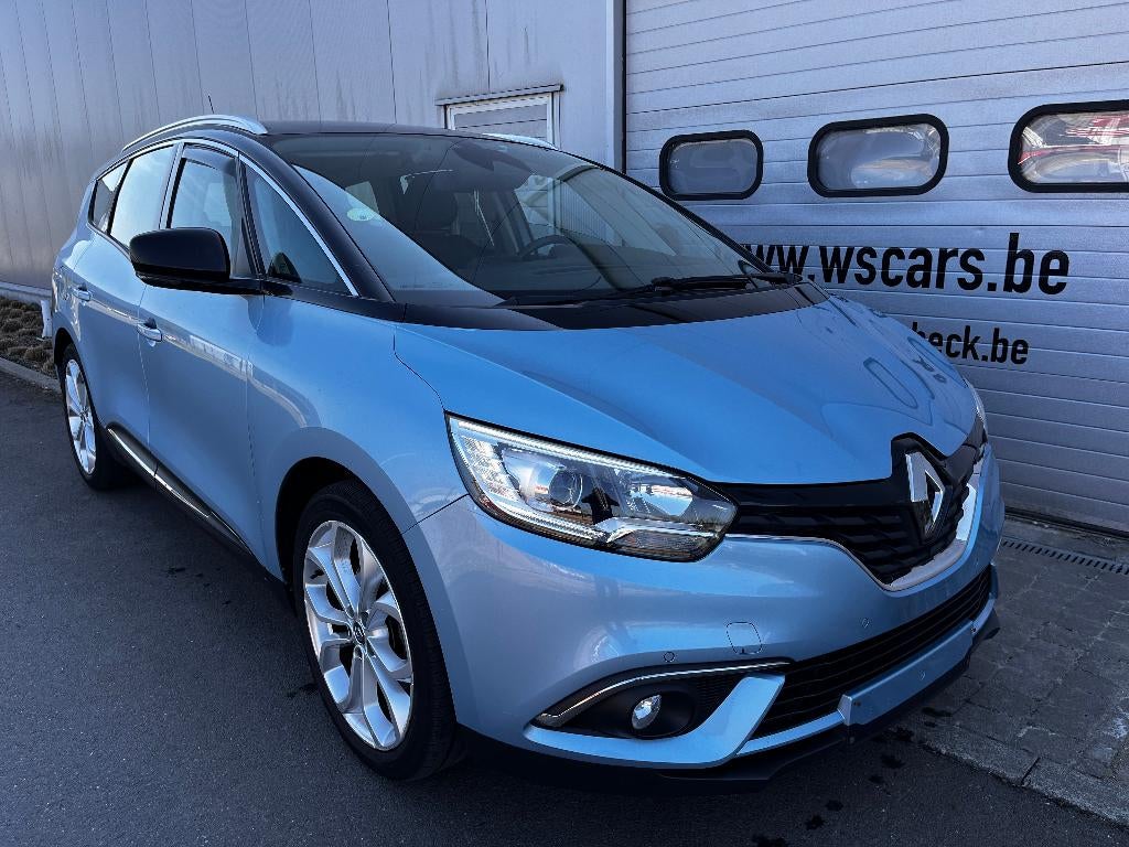 Renault Grand Scenic 1,5 DCi / 7 PL / AIRCO /ALU, Voorwielaandrijving, Euro 5, 4 cilinders, Blauw